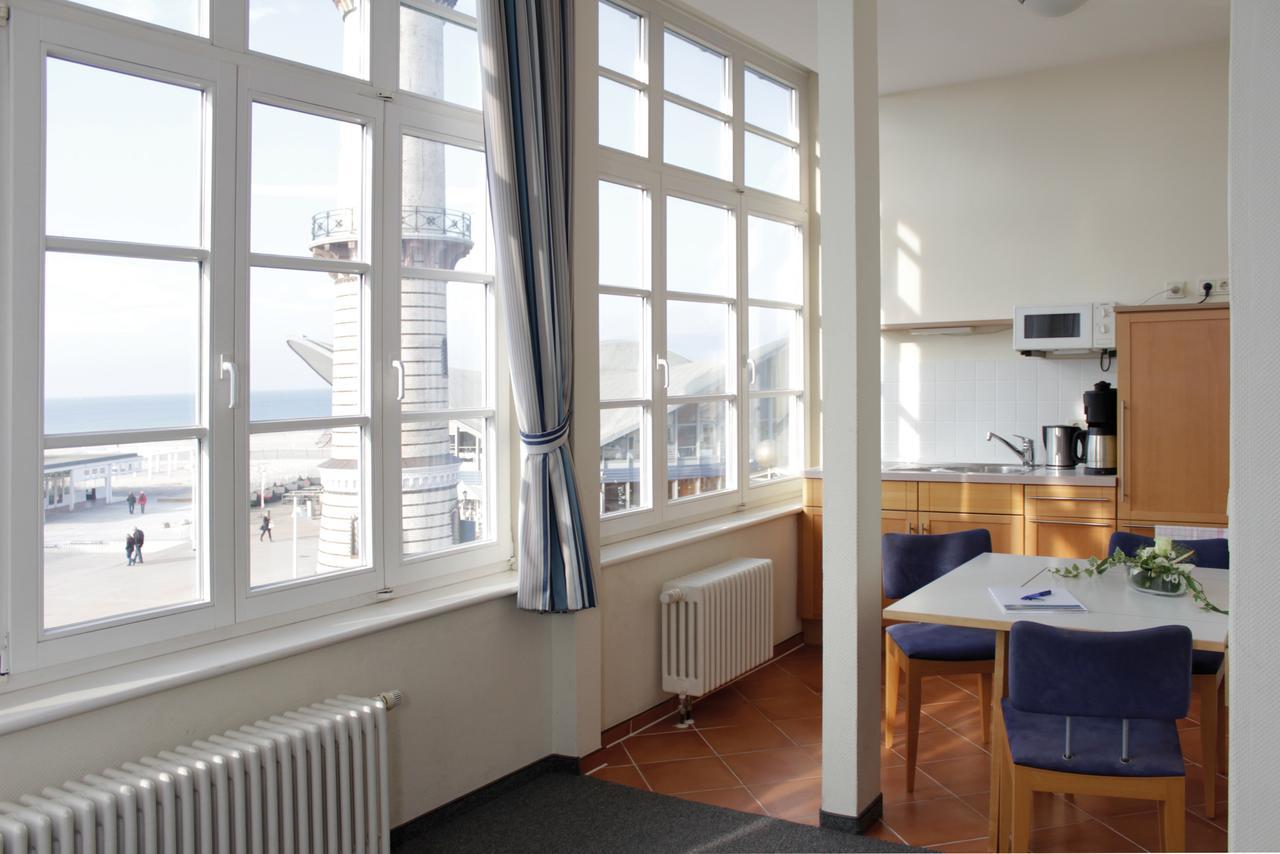 רוסטוק Apartmenthaus Am Leuchtturm מראה חיצוני תמונה